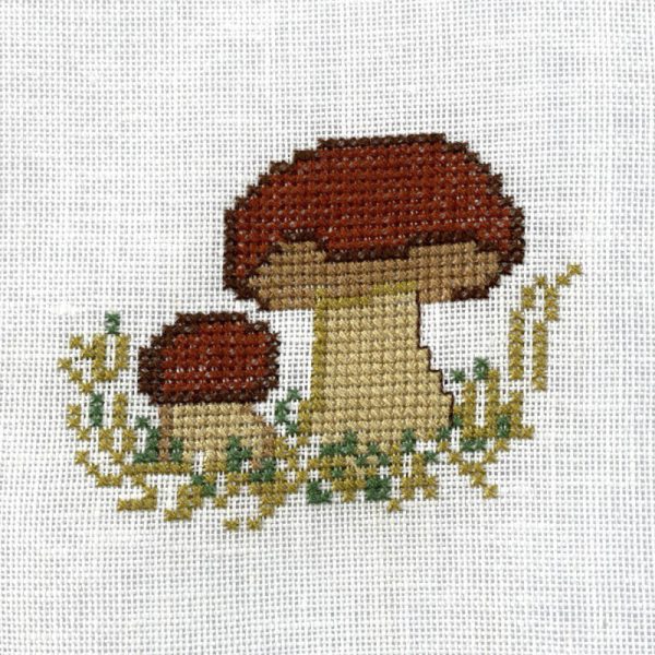 Broderi i korsstygn